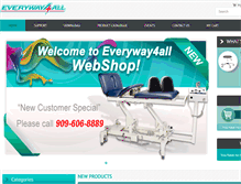 Tablet Screenshot of everyway4all.com